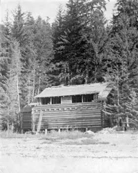 Partially completed retreat house